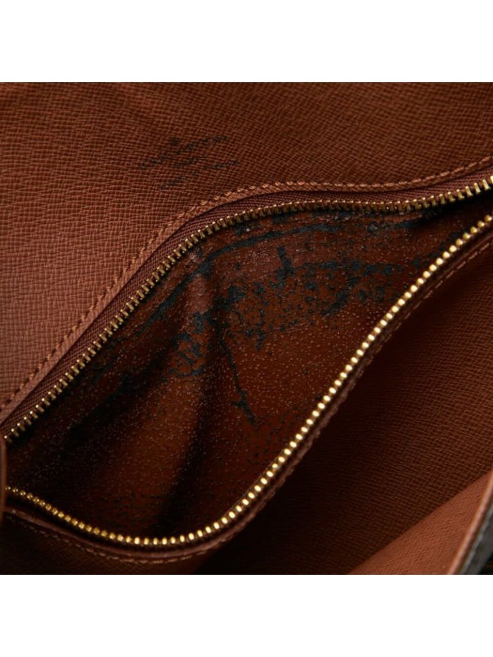 Louis Vuitton Monogram Saint Cloud 24 Crossbody Shoulder Bag Brown Leather - Picture 7 of 9